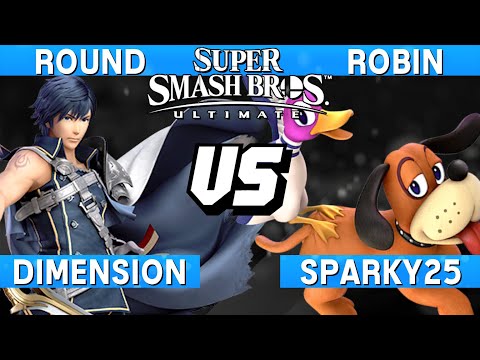 Smash Ultimate Tournament Round Robin - Dimension (Chrom) vs Sparky25 (Duck Hunt) - S@LT 216