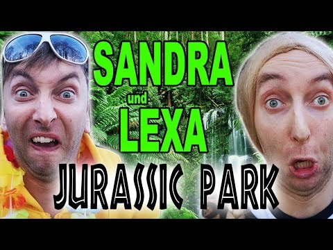 Sandra und Lexa im Jurassic Park!