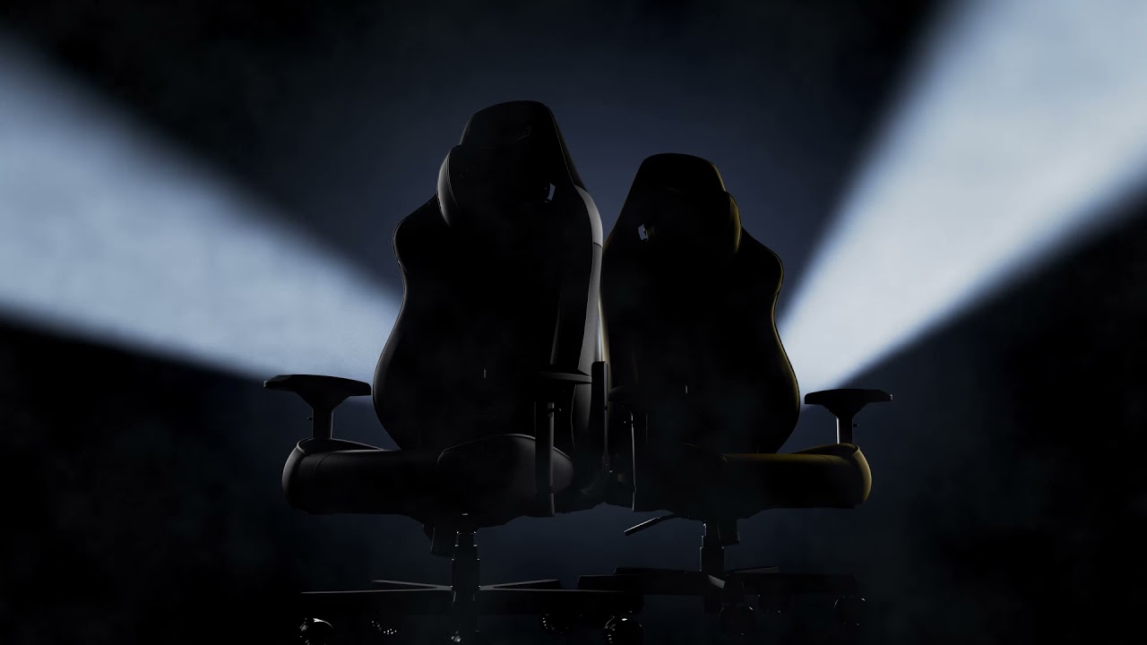 Игровое кресло Anda Seat Navi Edition (Black) AD19-04-BW-PV video preview