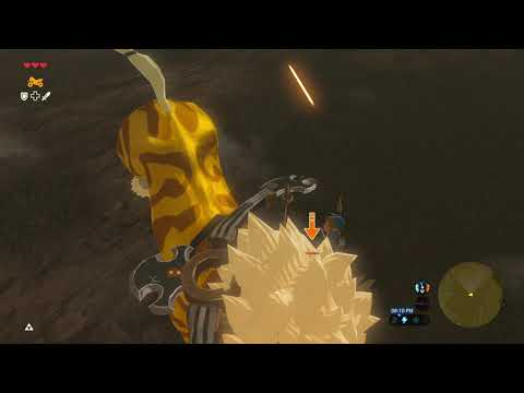 Zelda Breath of the Wild Combat - Gold Lynel No Damage