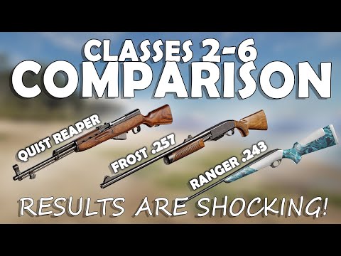INSANE RESULTS Comparing the BEST CLASS 2 - 6 RIFLES!!!