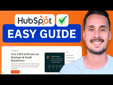HubSpot CRM Beginner Tutorial 2026 (step-by-step)