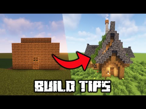 8 Simple Build Tips to Improve your Builds! | Minecraft Tutorial