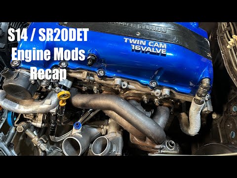 S14 Recap - SR20DET Mods - Intake Manifold, Cooling, E-Throttle