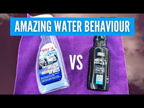 Glossier Version of Sonax BSD? ADBL Synthetic Spray Wax vs Sonax Brilliant Shine Detailer