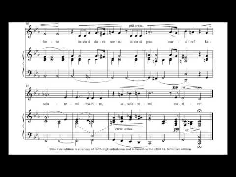 Lasciatemi Morire - french horn and piano