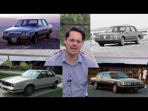 Thumbnail for Popular Cars of the 80s: Chevrolet Celebrity; Pontiac 6000; Oldsmobile Cutlass Ciera; Buick Century by Chevrolet Celebrity