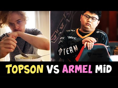 TOPSON vs ARMEL mid - SEA Server PUBS [Armel Perspective] DOTA 2