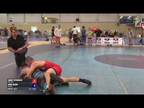 75 5th Place - Corey Fitzgerald (NMU-OTS) vs. Broc Clark (Marines)