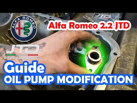 GIULIA / STELVIO 2.2 JTD OIL LIGHT FIX - OIL Pump MODIFICATION guide