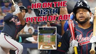 Dom Smith homers on the 12TH PITCH of the AB! ???????? (Breaking it open for the Braves!)