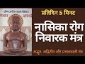नासिका रोग नाशक मंत्र प्रतिदिन 5 मिनट