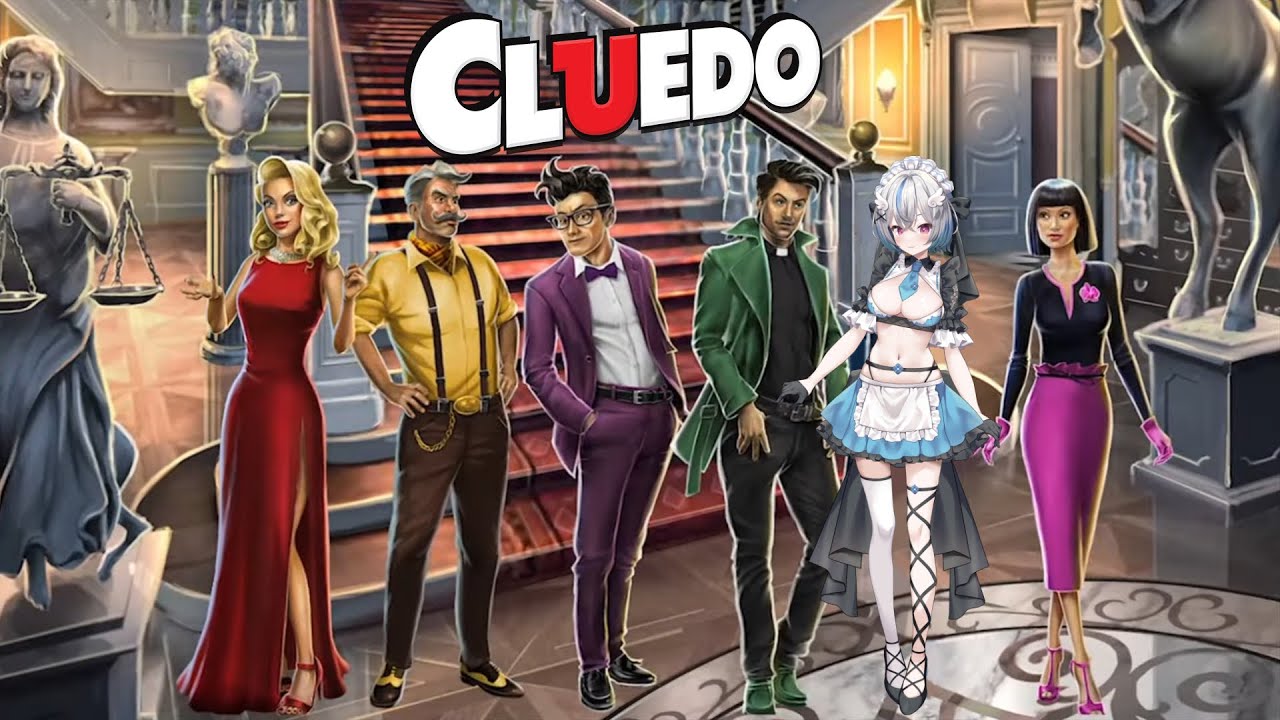【Clue/Cluedo】メイドなので事件解決もやっぱり余裕。 【琥羽空青】