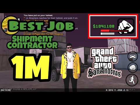 BEST JOB SHIPMENT CONTRACTOR |GTA SAN ANDREAS ROLEPLAY