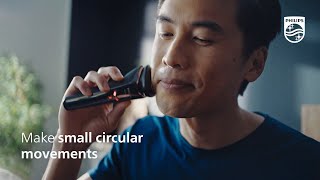 How to shave with Philips S1000.