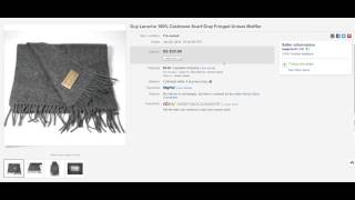 How To Make Money Selling Scarves on Ebay (The Clothing Classroom)