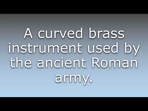 What does Buccina mean?