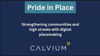 How Place Experience Platform can support 'Pride in Place'
