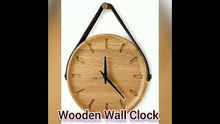 Wooden Wall Clock ⏰ Design #shorts #viral #shortvideo