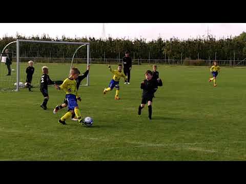 Jong STVV U8 blauw - BS Sport 28-09-2019 wedstrijd 2