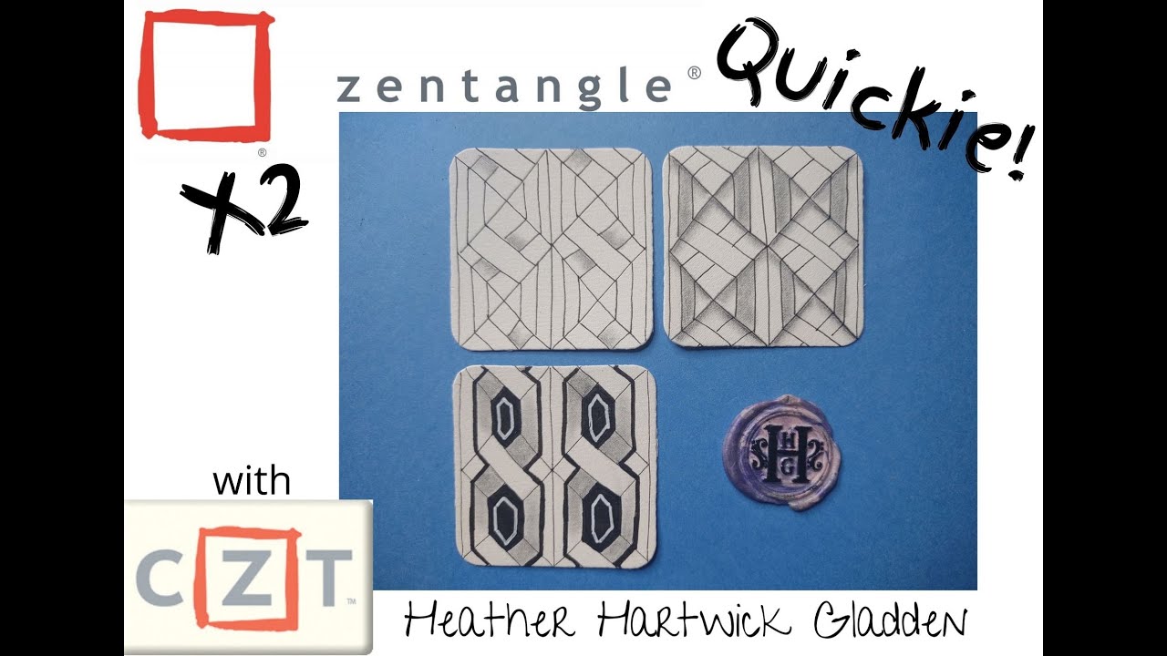 Zentangle® Quickie: X2