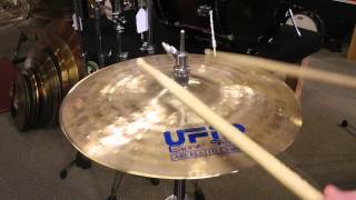 Video thumbnail for UFIP Bionic Series Hi Hat Cymbals 14" - 1316t, 1458b grams by Drum Center of Portsmouth