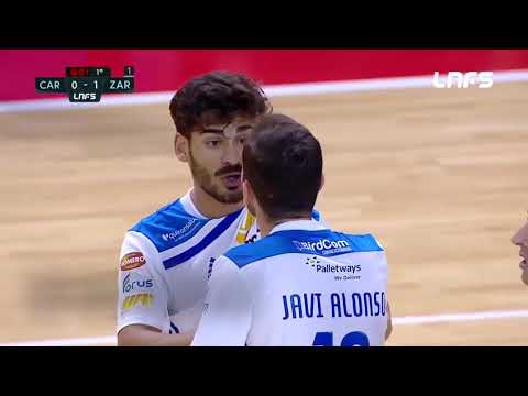 Gol Esteban (0-1) Jimbee Cartagena - Fútbol Emotion Zaragoza. J3, 1Div. LNFS