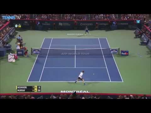 2015 Rogers Cup - ATP Semi-Final Highlights - Djokovic Nishikori Murray