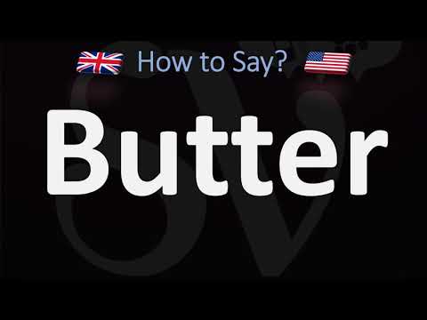 Part of a video titled How to Pronounce Butter? (2 WAYS!) British Vs US/American English ...