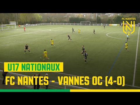 U17. Les buts de FC Nantes - Vannes OC : (4-0)