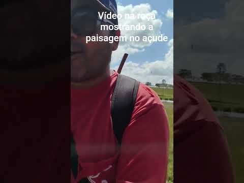 hashtag agronomia mostrando uma linda paisagem no açude do zabelê na Paraíba