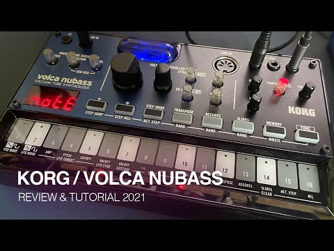 Korg Volca Nubass Test und Tutorial 2021