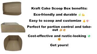 Scoop Up Perfection with Kraft Cake Scoop Servers 🍰