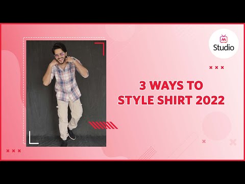 Style Shirt In 3 Ways | Valentines Day 2022 | #Shorts...