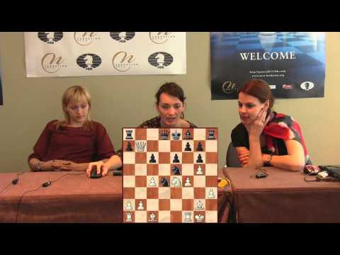 Press Conference Round 5: Kateryna Lagno (UKR) - Anna Ushenina (UKR)