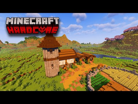 I Built The PERFECT Cozy Enchanting Setup In Minecraft Hardcore!