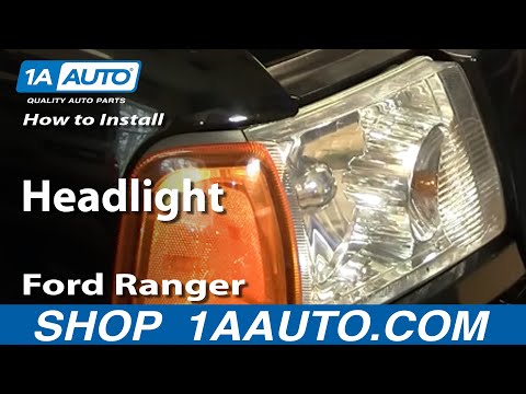 How to Replace Headlight 01-11 Ford Ranger