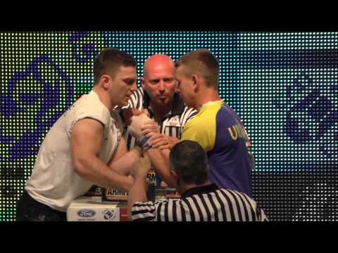 European Armwrestling championship 2015.  ZURAB TAVBERIDZE - OLEH ZHOKH