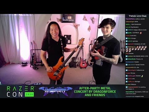 Herman Li DragonForce & Tim Henson Polyphia - GOAT, Euphoria Live (Razer Con 2020 Part 2/4)