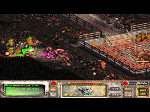 Fallout 2 Unarmed Walkthrough part 57 : EPA (Violet level)