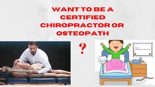 HOW TO NOT BECOME A CERTIFIED CHIROPRACTOR & A CERTIFIED OSTEOPATH IN JUST 2 DAYS?