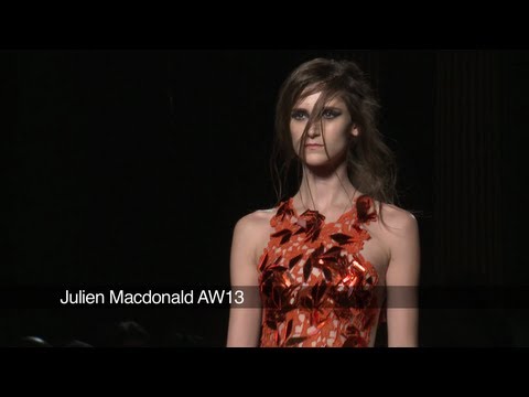 Julien Macdonald London Fashion Week show: Julien Macdonald AW 2013 Collection