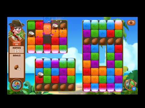 Lost Island Blast Adventure Level 81 NO BOOSTERS - A S GAMING