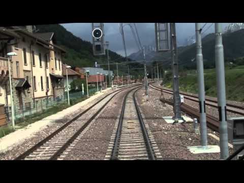 PUSTERTALBAHN : LA LINEA FORTEZZA - SAN CANDIDO DALLA CABINA 4/5