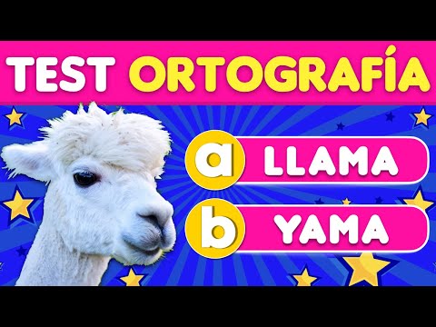 Test de ORTOGRAFÍA y GRAMÁTICA 📚 Preguntas de Ortografía | Trivial Ortografía