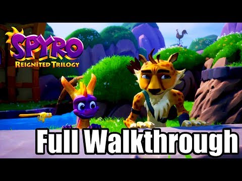 SPYRO REIGNITED TRILOGY [PS4 PRO] Gameplay Walkthrough - SPYRO: YEAR OF THE DRAGON Full Game