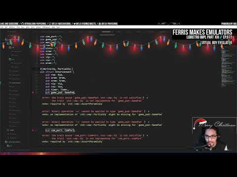 Ferris Makes Emulators Ep.073 - Libretro Impl Part XIII