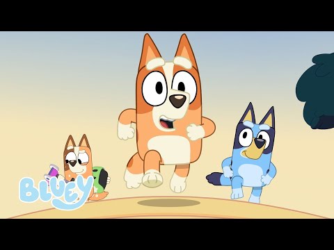 You Can't Catch Bingo! 💨 | Season 2 Highlight - Piggyback | Bluey