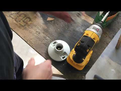 Pull cord lamp repair