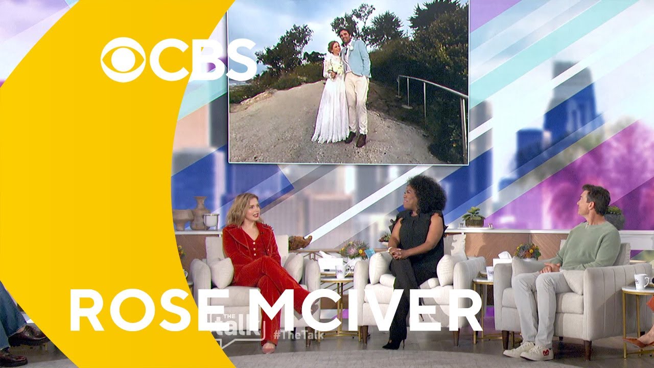 The Talk - Exclusive: Newly Married ‘Ghost’ Star Rose McIver Says She 'eloped' with Artist, Georg…